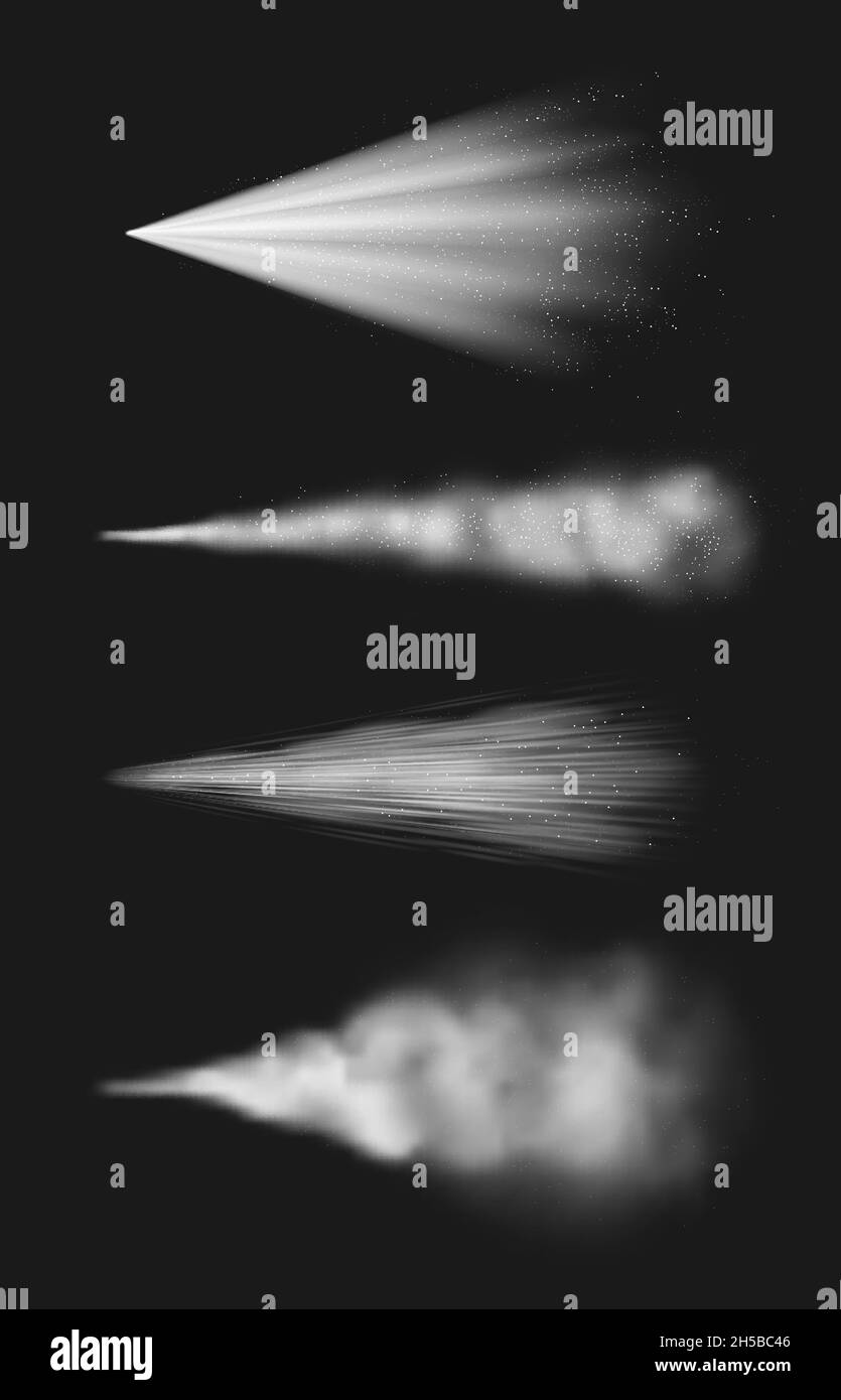 Spray realistic. Fragrance water transparent steam chemical vapor