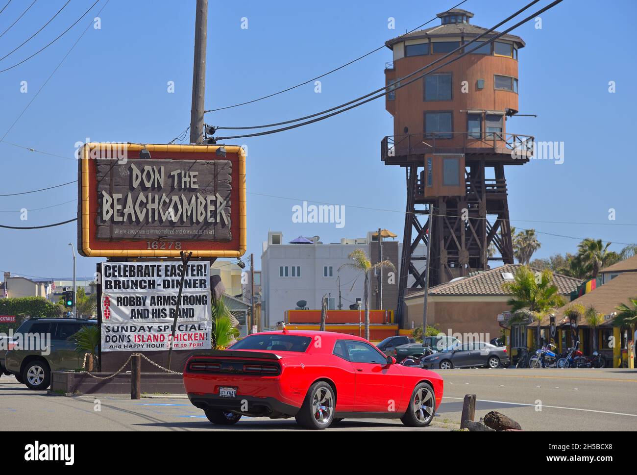 The popular Don The restaurant and bar, Huntington Beach CA