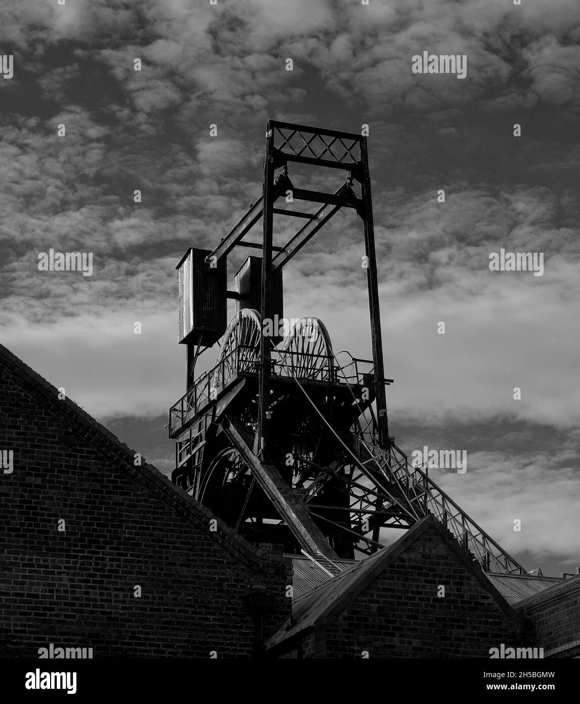 National Mining Museum Scotland at Newtongrange, Midlothian, Scotland. Stock Photo