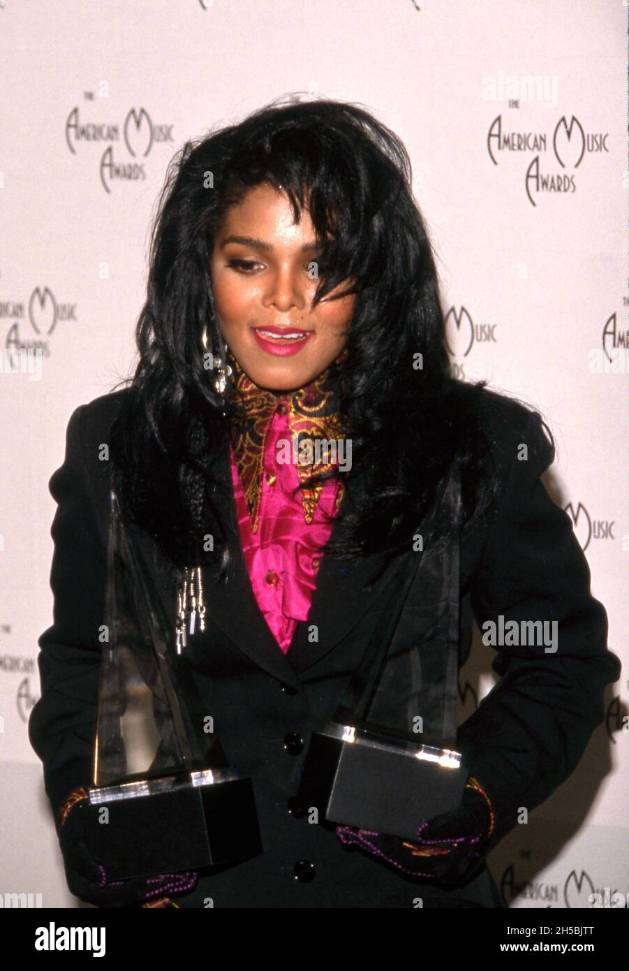Jackson at the 17th Annual American Music Awards on January 22