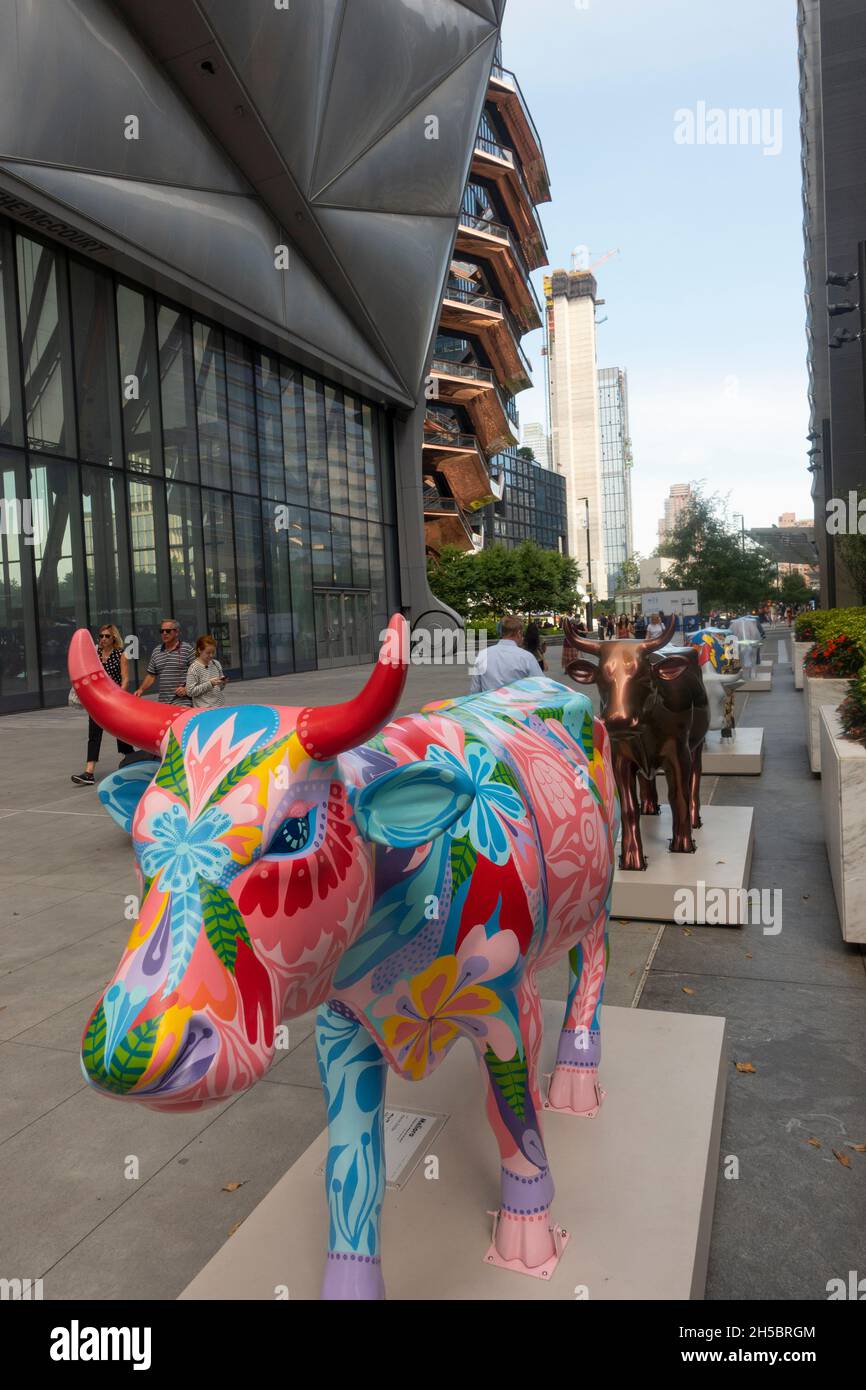 The Vessel sculpture in Hudson yards Chelsea NYC Stock Photo Alamy