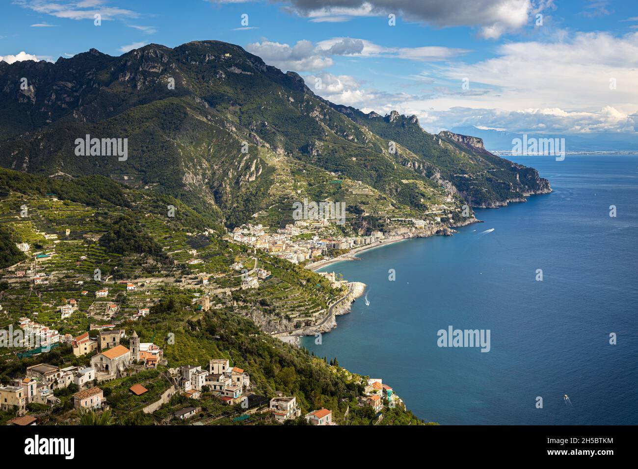 Amalfi Coast, Ravello, Italy Stock Photo