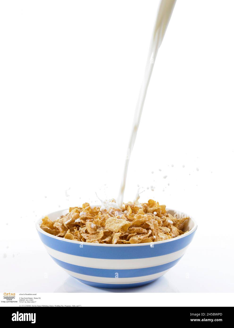 a bowl of breakfast cereal *DIGITAL FILE ONLY* RESTRICTIONS Not for