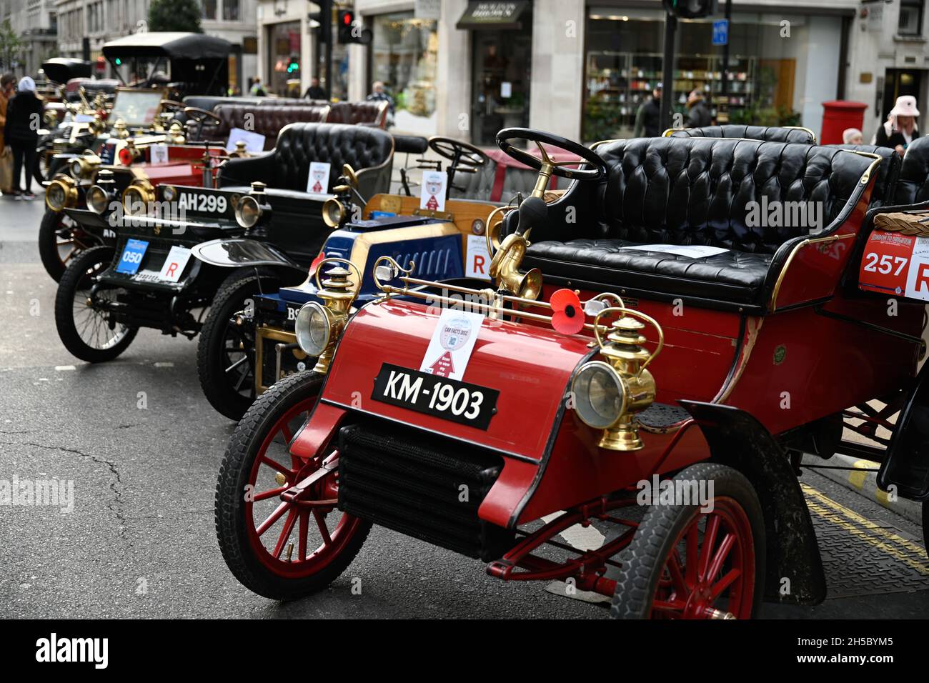 Regent Street Motor Show London Stock Photo Alamy