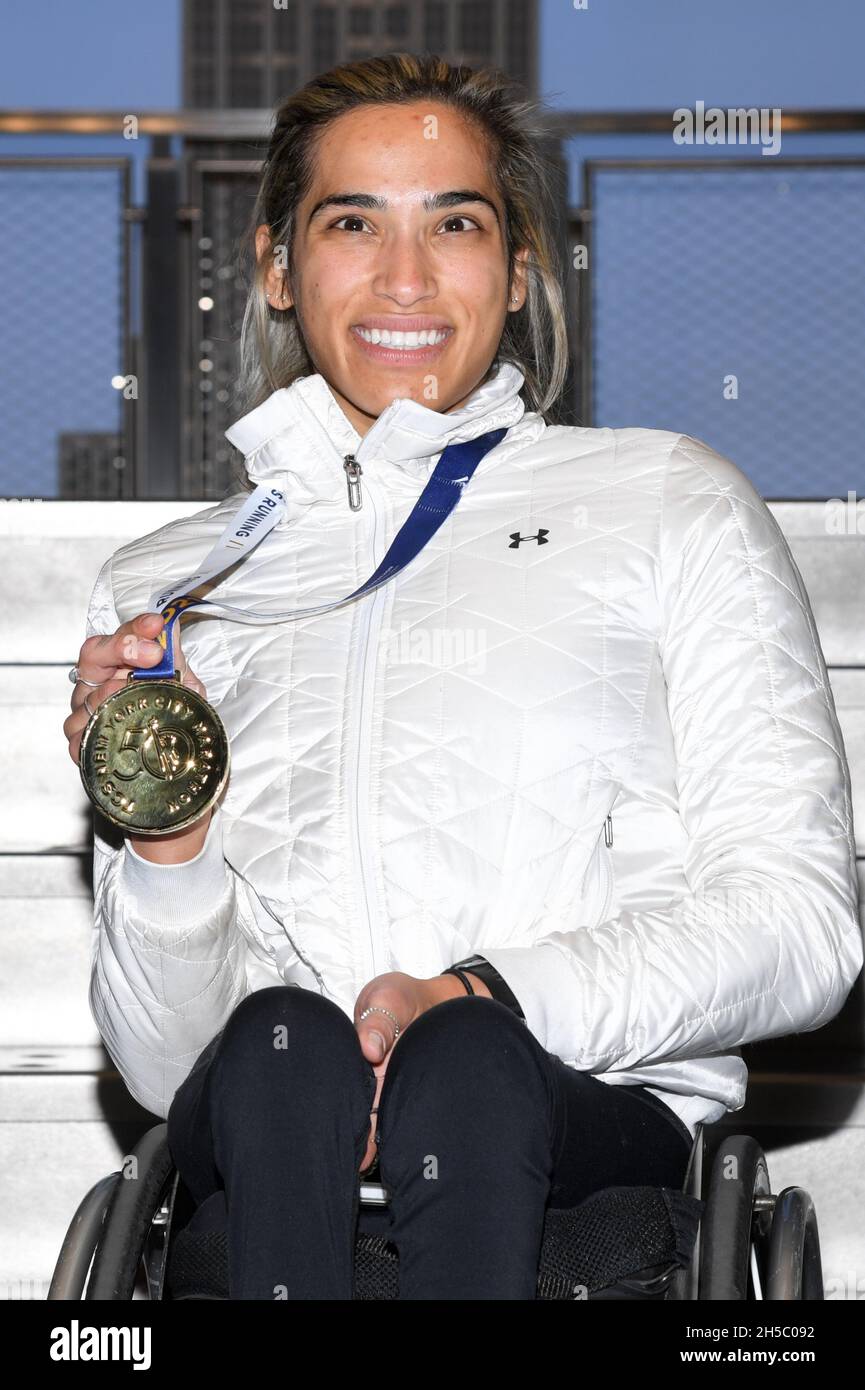 Winner of the 2021 TCS New York City Marathon in the women’s