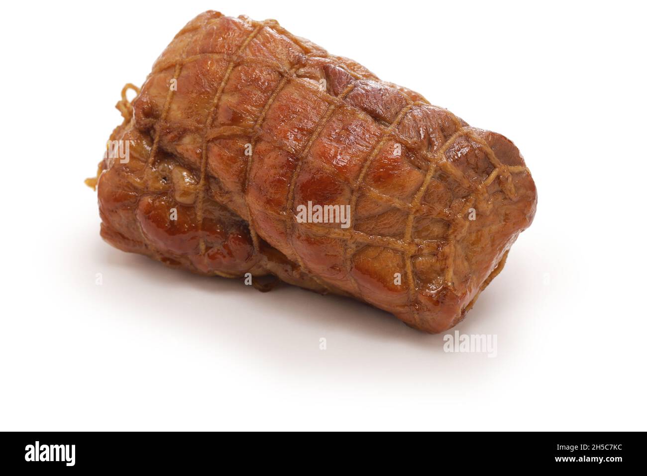 boiled pork in sweeten soy sauce, japanese food Stock Photo