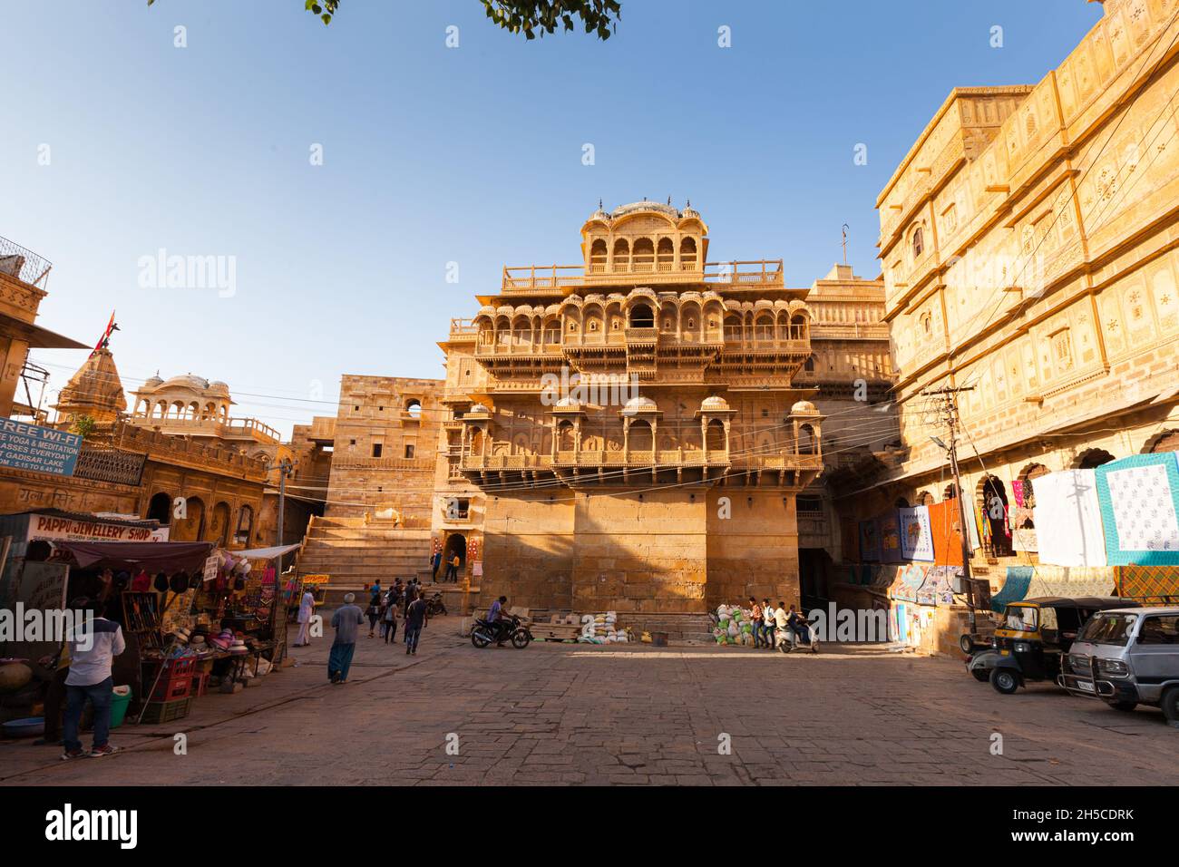 Fort of Jaisalmer in Rajasthan, India Stock Photo