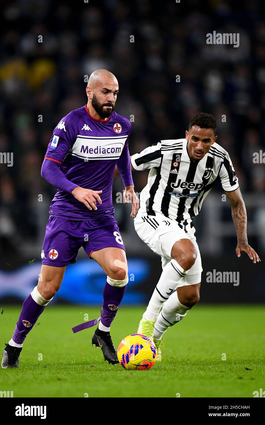 Riccardo Saponara of Acf Fiorentina controls the ball during the Serie A  match between Juventus Fc and Acf Fiorentina Stock Photo - Alamy