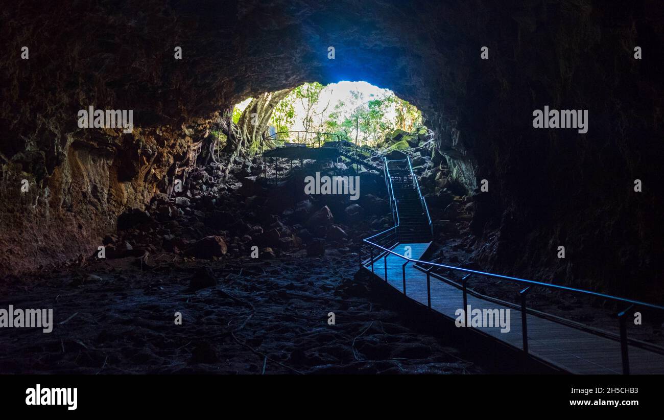 Undara Lava Tubes, Queensland, Australia Stock Photo Alamy