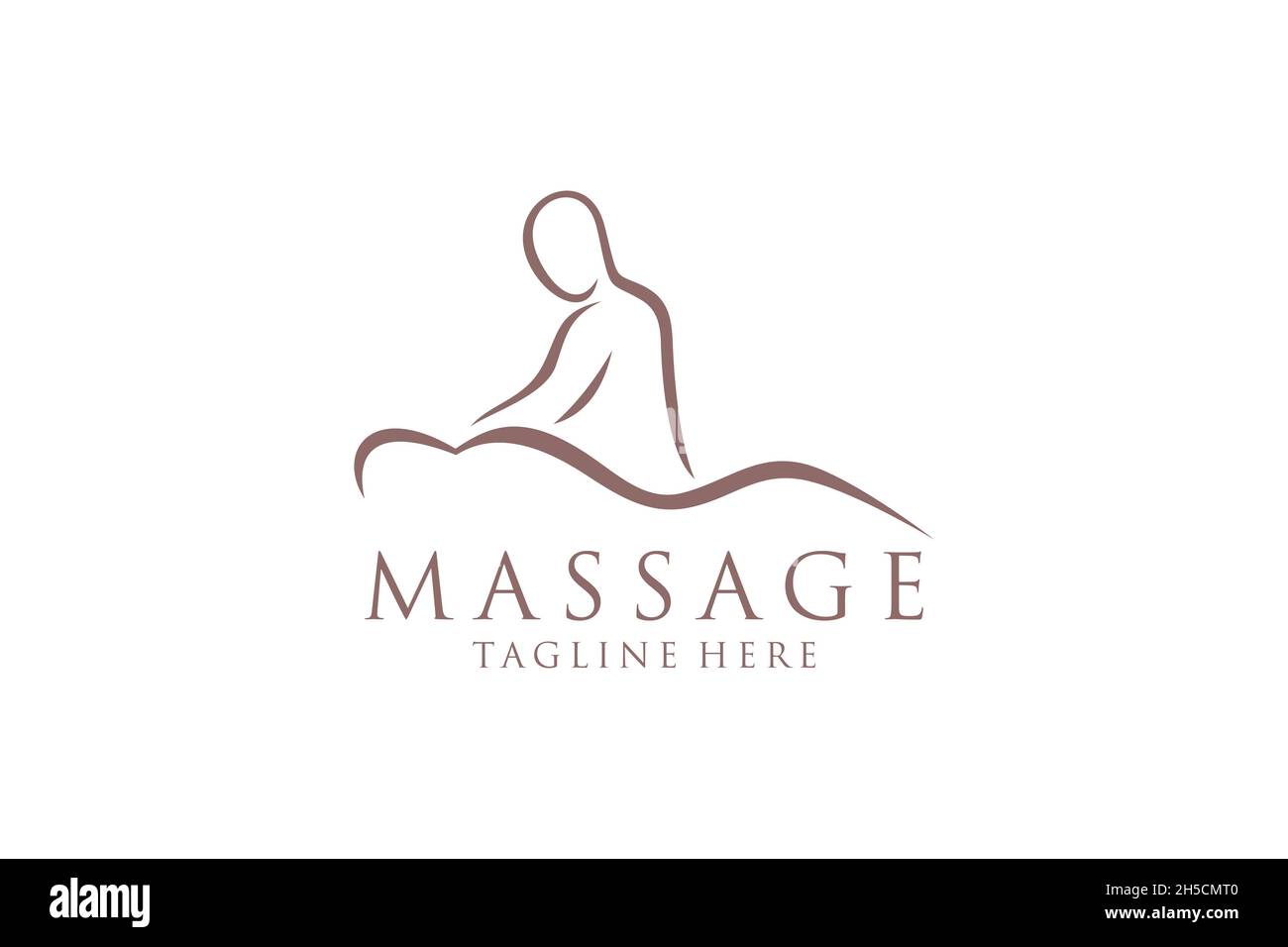 Body massage logo, Body Spa Centre icon, massage parlour, spa, relax, rejenuvate, essential oil, white background, vector Stock Vector