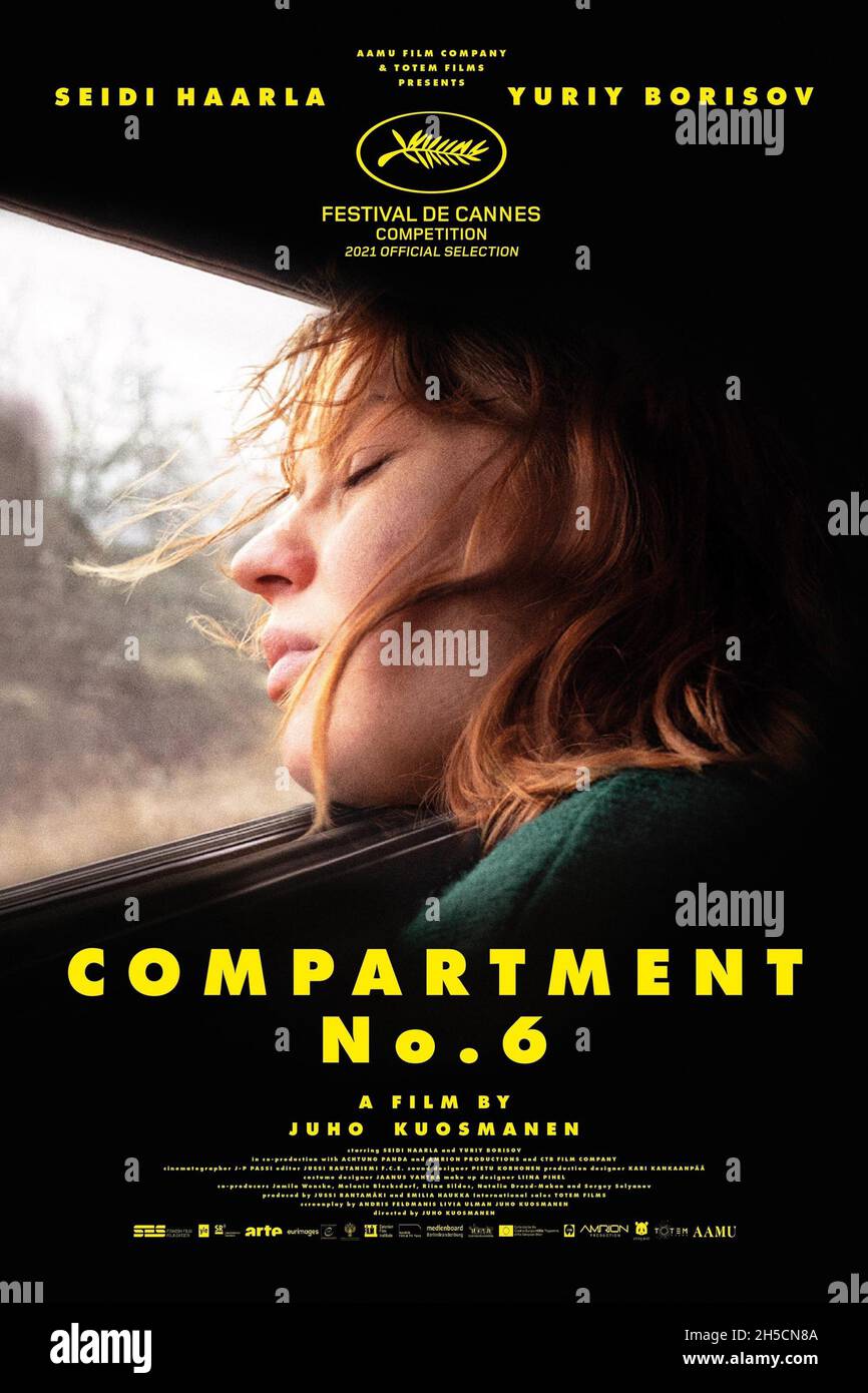 COMPARTMENT NUMBER 6, (aka HYTTI NRO 6), English language poster, Seidi ...
