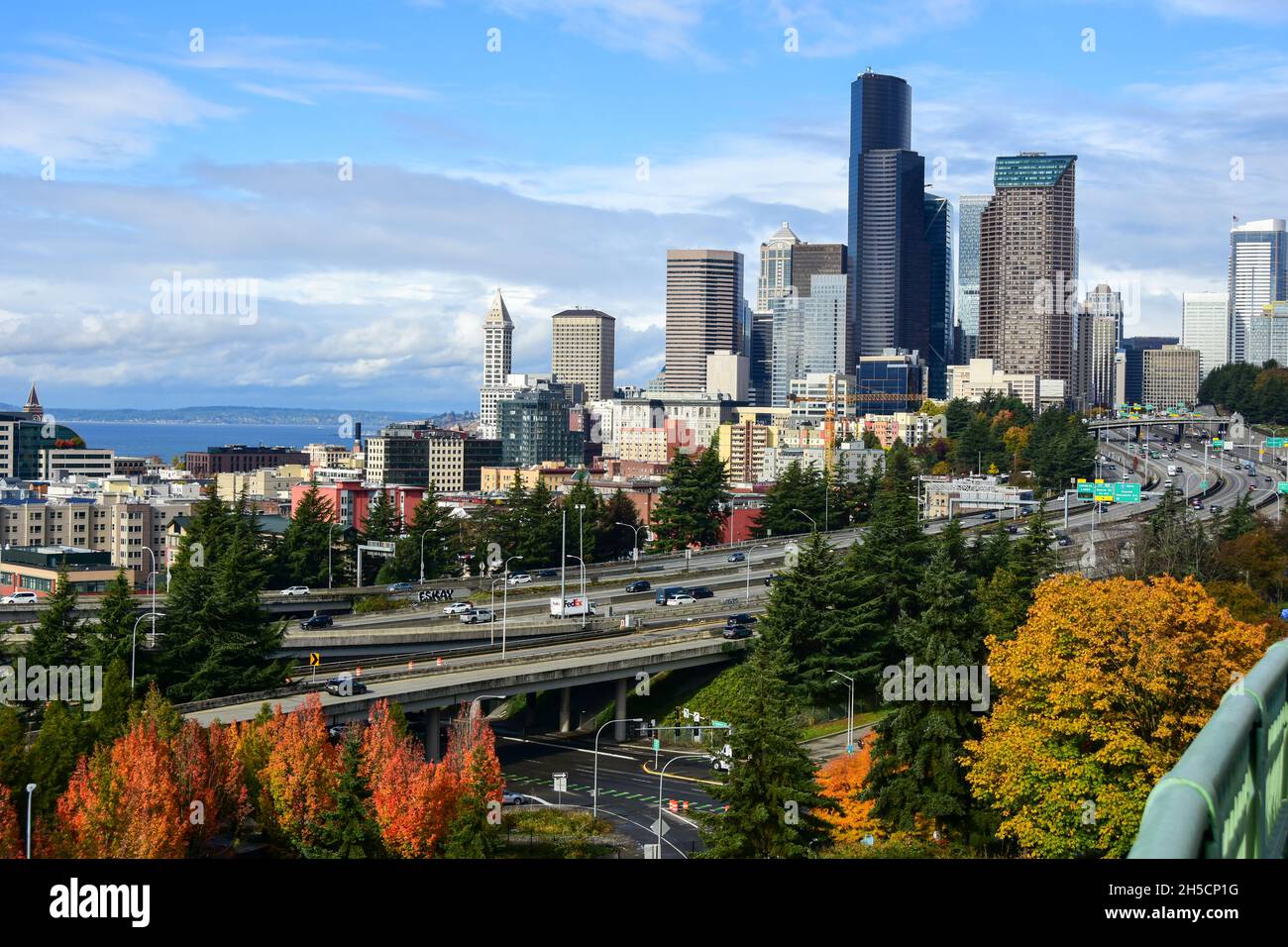 View of Seattle, Washington Stock Photo
