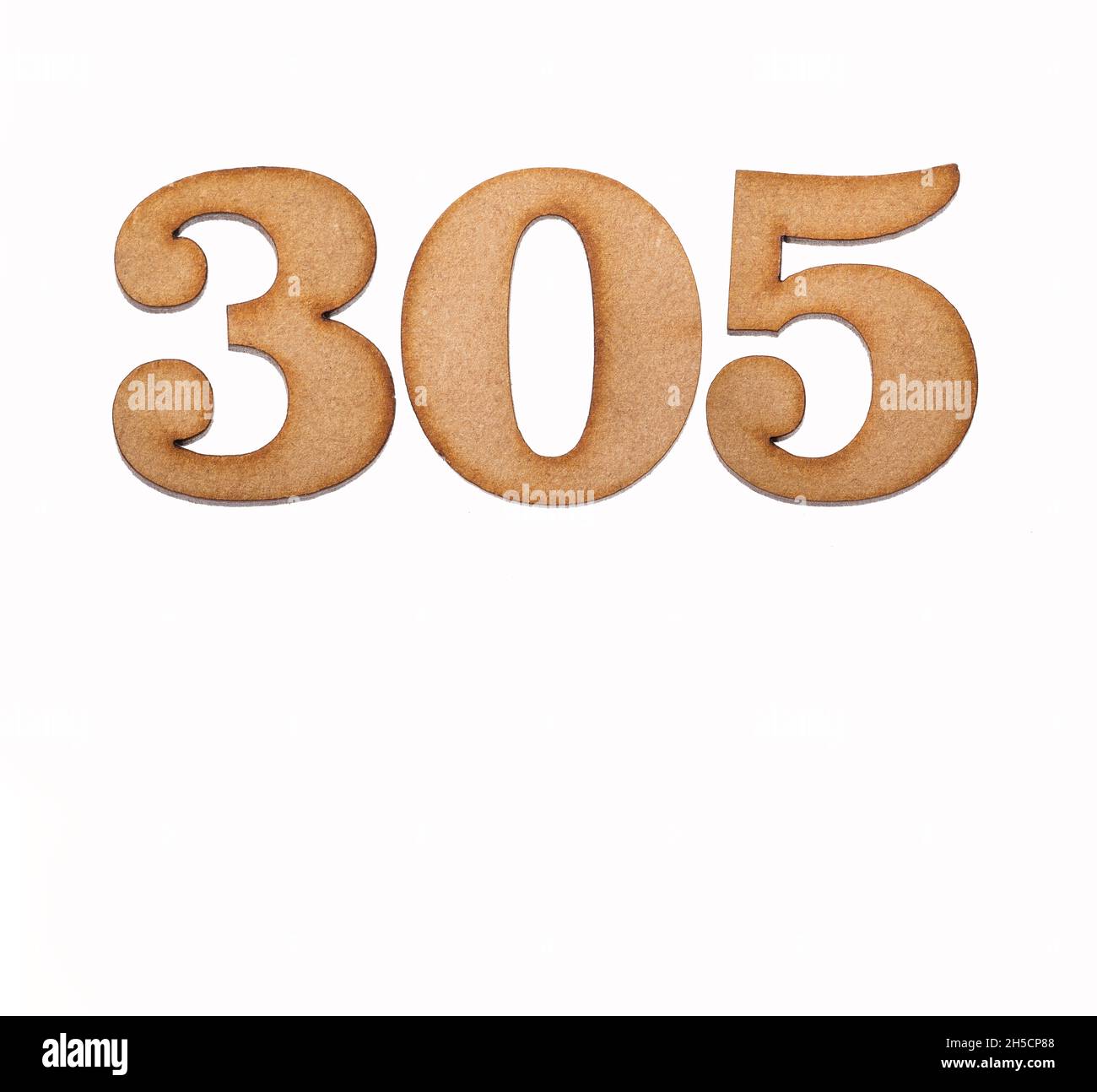 Number 305 Cut Out Stock Images & Pictures - Alamy