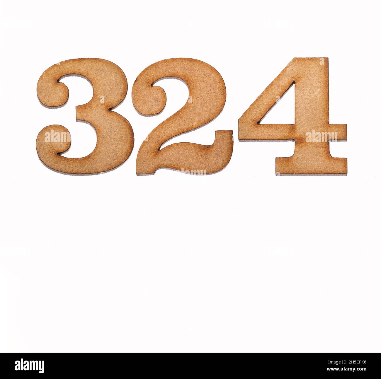 Number 324 Cut Out Stock Images & Pictures - Alamy