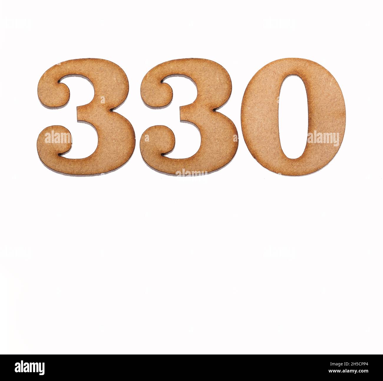 Number 330 Cut Out Stock Images & Pictures - Alamy