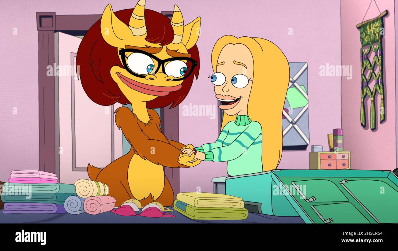 BIG MOUTH, from left Connie the Hormone Monstress (voice Maya