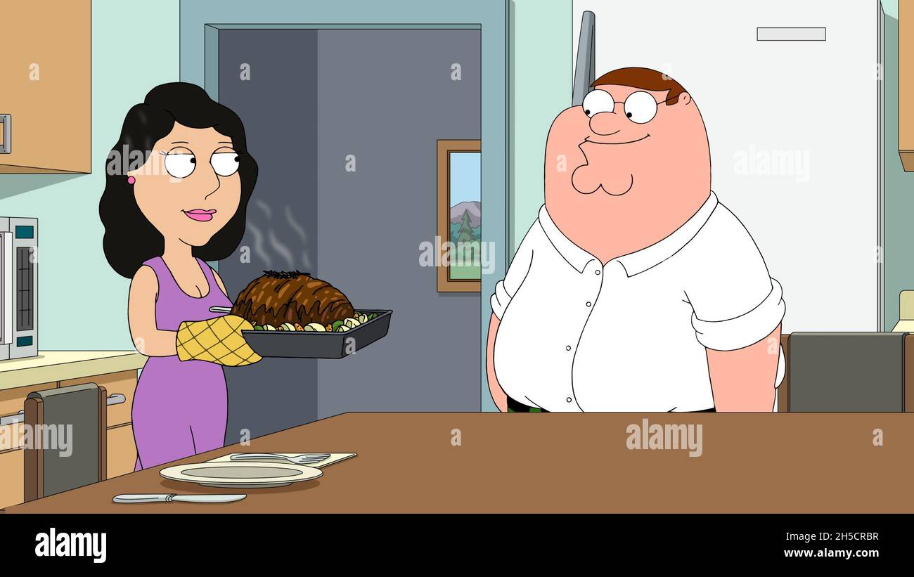 FAMILY GUY, from left: Bonnie Swanson (voice: Jennifer Tilly), Peter  Griffin (voice: Seth MacFarlane), Cootie & The Blowhard', (Season 20, ep.  2006, aired Nov. 7, 2021). photo: ©Fox / Courtesy Everett Collection Stock  Photo - Alamy