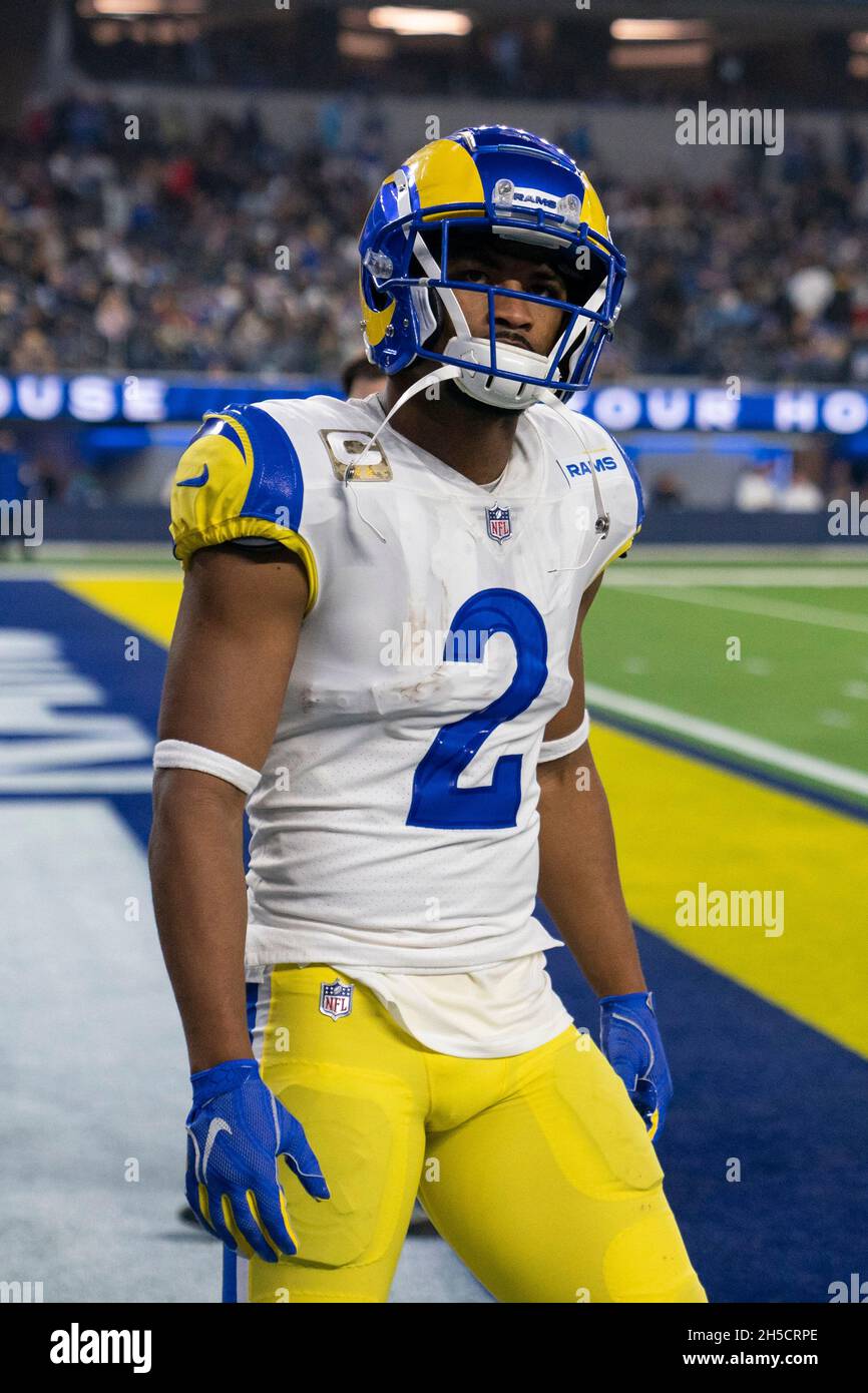 Los Angeles Rams wide receiver Robert Woods (2) during a NFL game against  the Tennessee Titans, Sunday, Nov. 7, 2021, in Inglewood, the Titans  defeate Stock Photo - Alamy