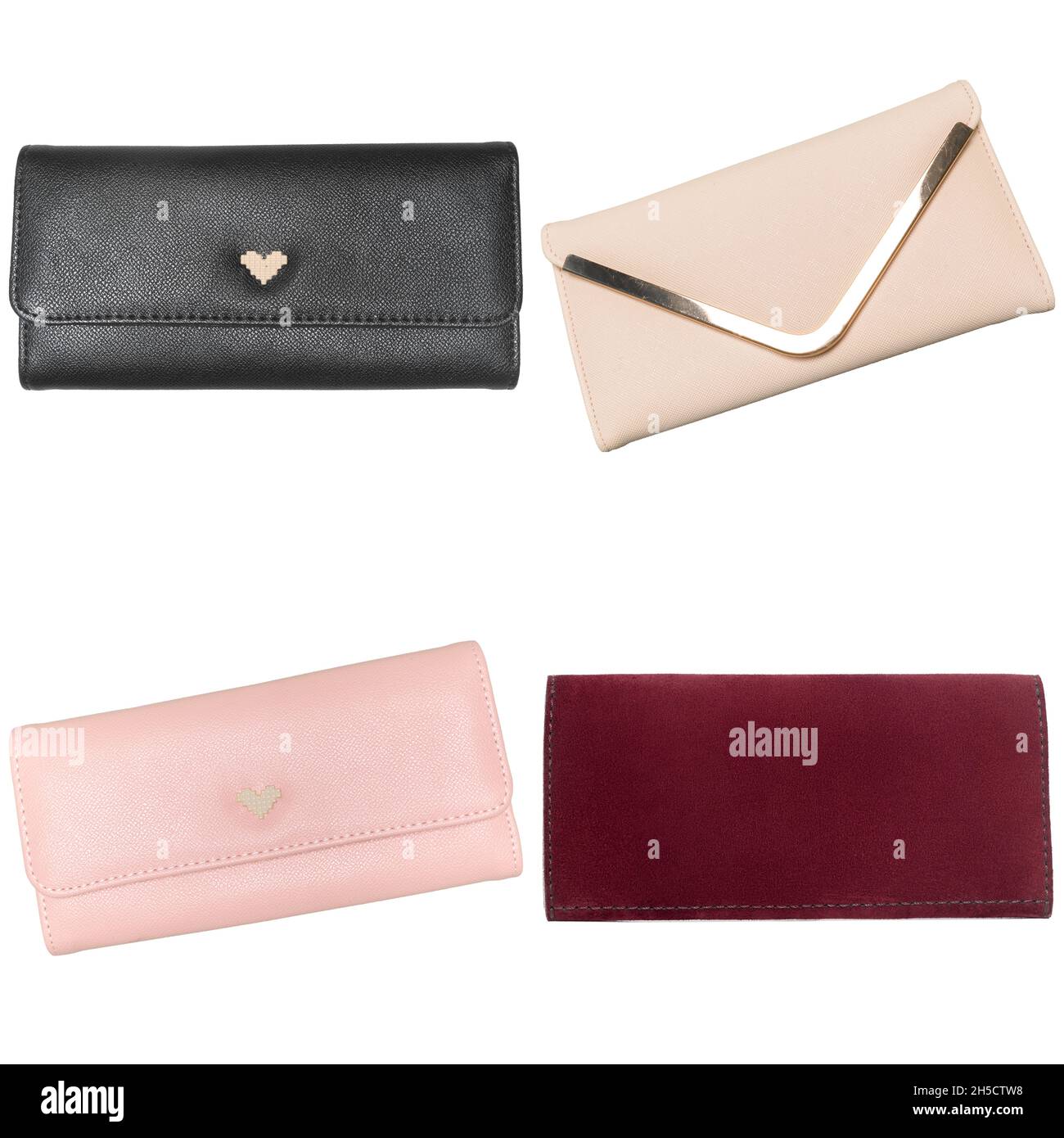 fcity.in - Pu Leather Women Mini Two Types Of Wallet Set Of 2front Designs  May