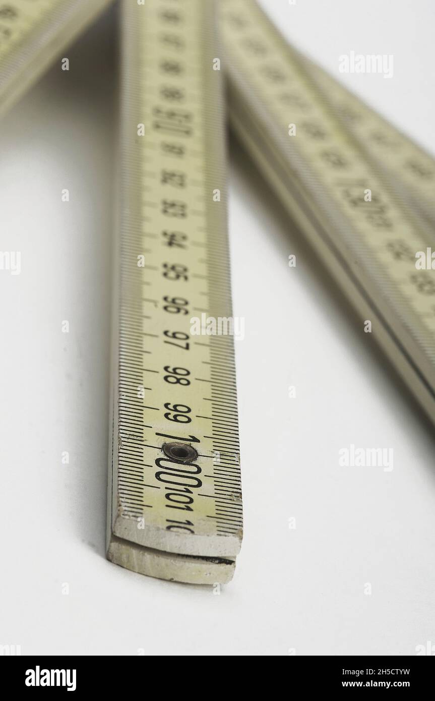 folding rule, Germany Stock Photo