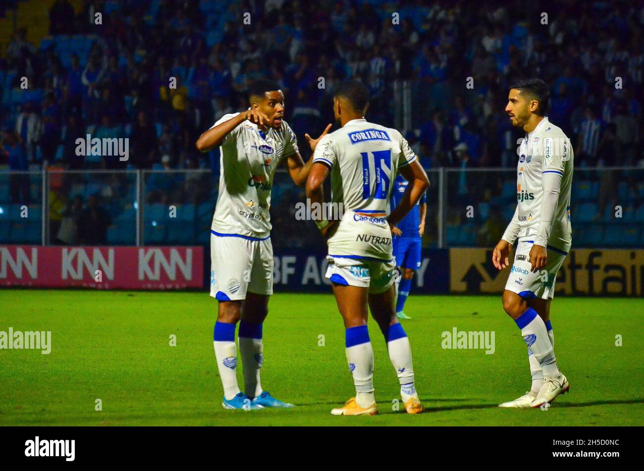 SC - Florianopolis - 11/08/2021 - BRAZILIAN B 2021 - AVAI X CSA -  Dellatorre CSA player during a match against Avai in the Ressacada stadium  for the Brazilian B 2021 championship.