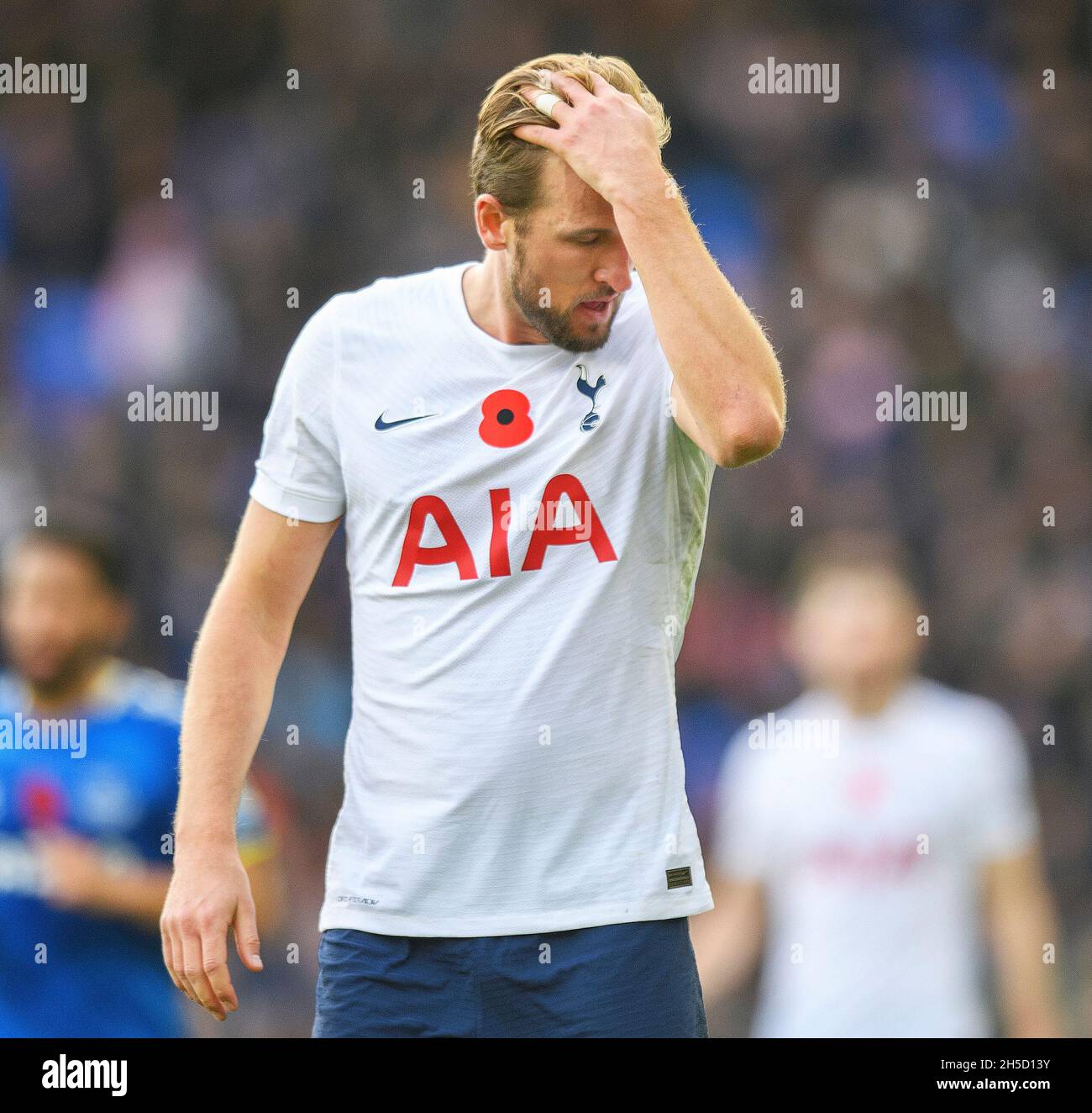 Tottenham Hotspur's Harry Kane during the Premier League match at Tottenham Hotspur's Harry Kane during the Premier League match at
