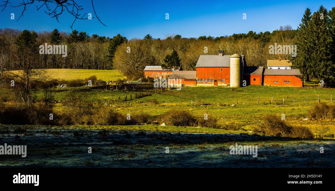 Farm Cornwall, Connecticut, USA Stock Photo Alamy