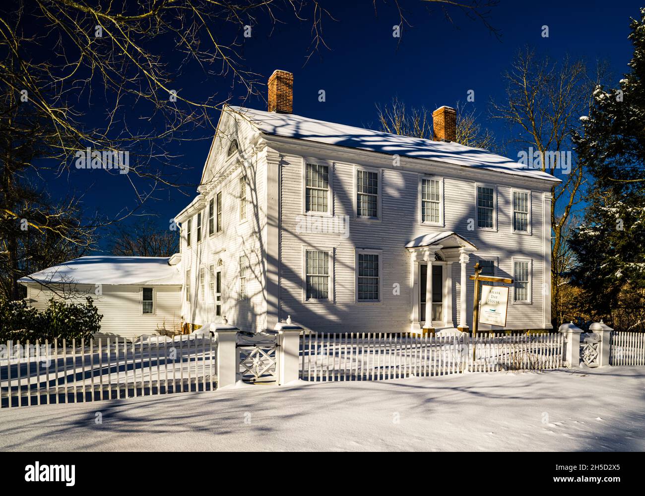 Amasa Day House East Haddam, Connecticut, USA Stock Photo Alamy