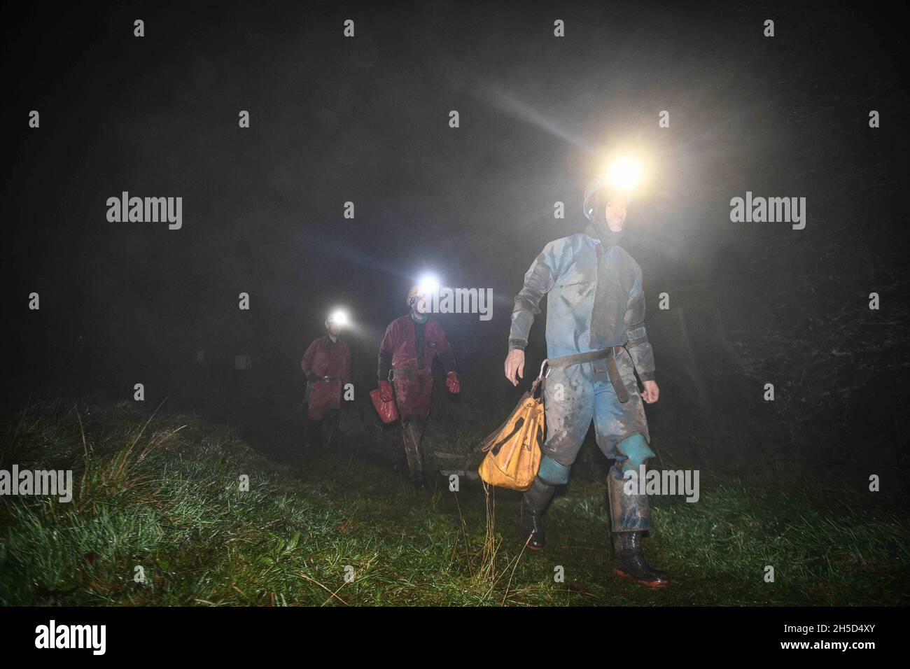The cave rescue in Penwllt, Brecon Beacons after a man was trapped for ...