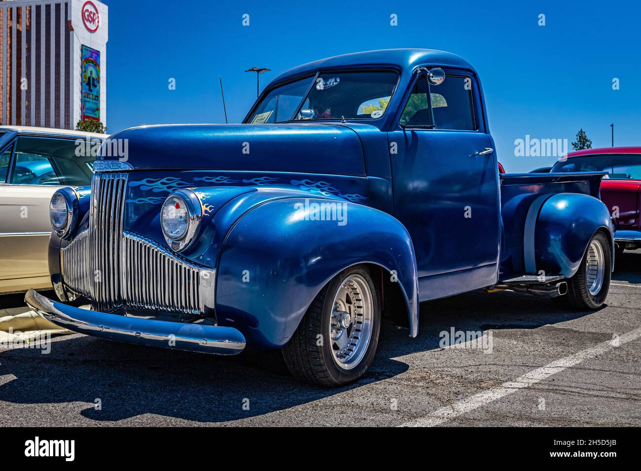 Reno, NV - August 5, 2021: 1948 Studebaker M5 Pickup Truck at a local car  show Stock Photo - Alamy