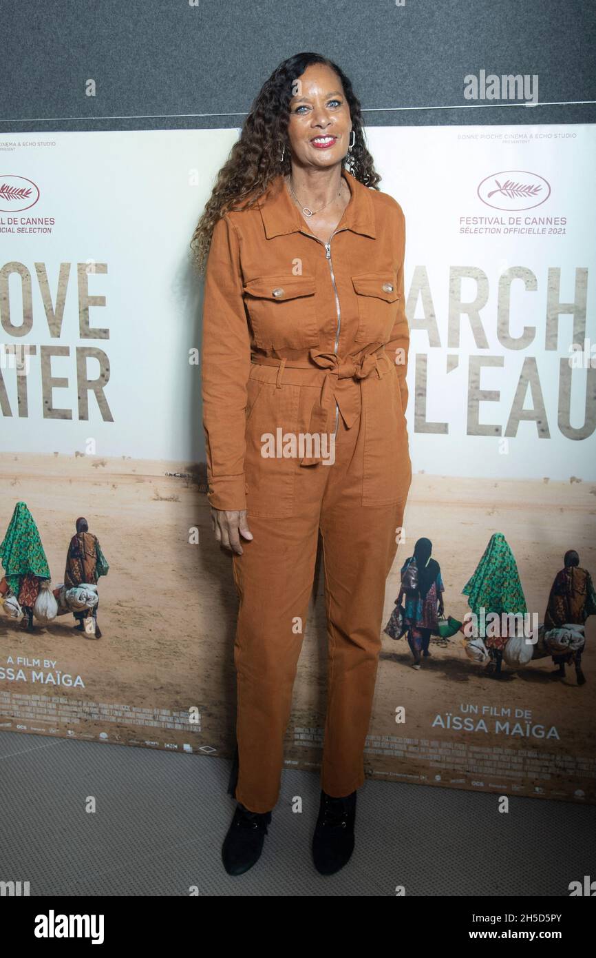 France Zobda attending the Marcher Sur L'Eau Premiere at the MK2 Odeon