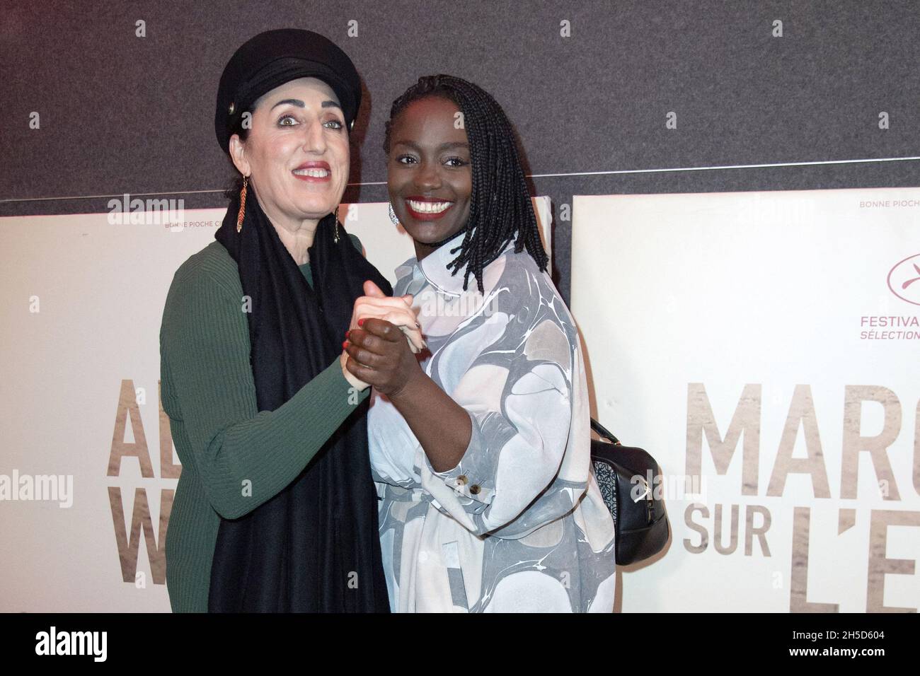 Rossy de Palma and Aissa Maiga attending the Marcher Sur L'Eau Premiere