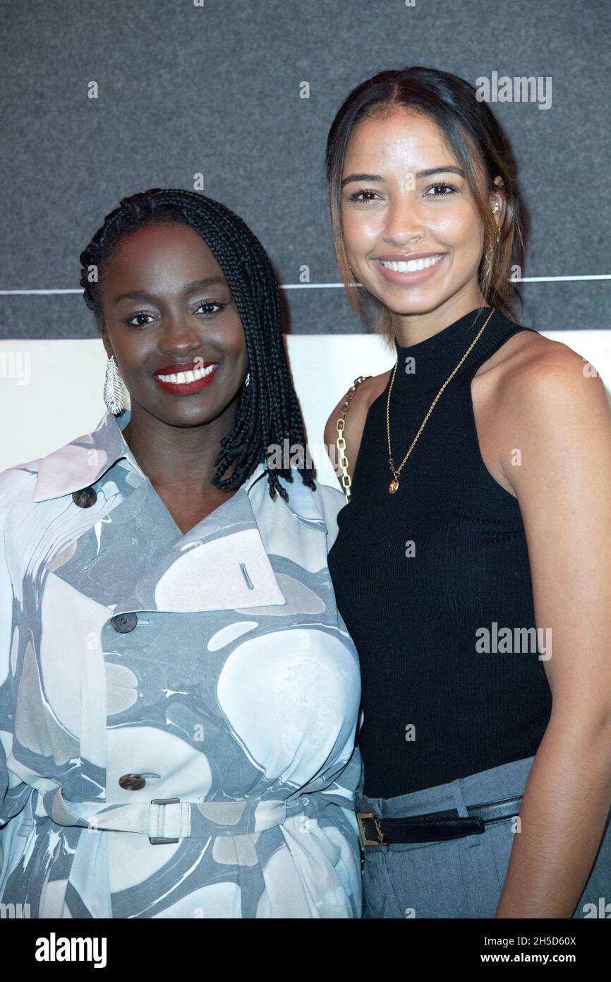 Aissa Maiga and Flora Coquerel attending the Marcher Sur L'Eau Premiere