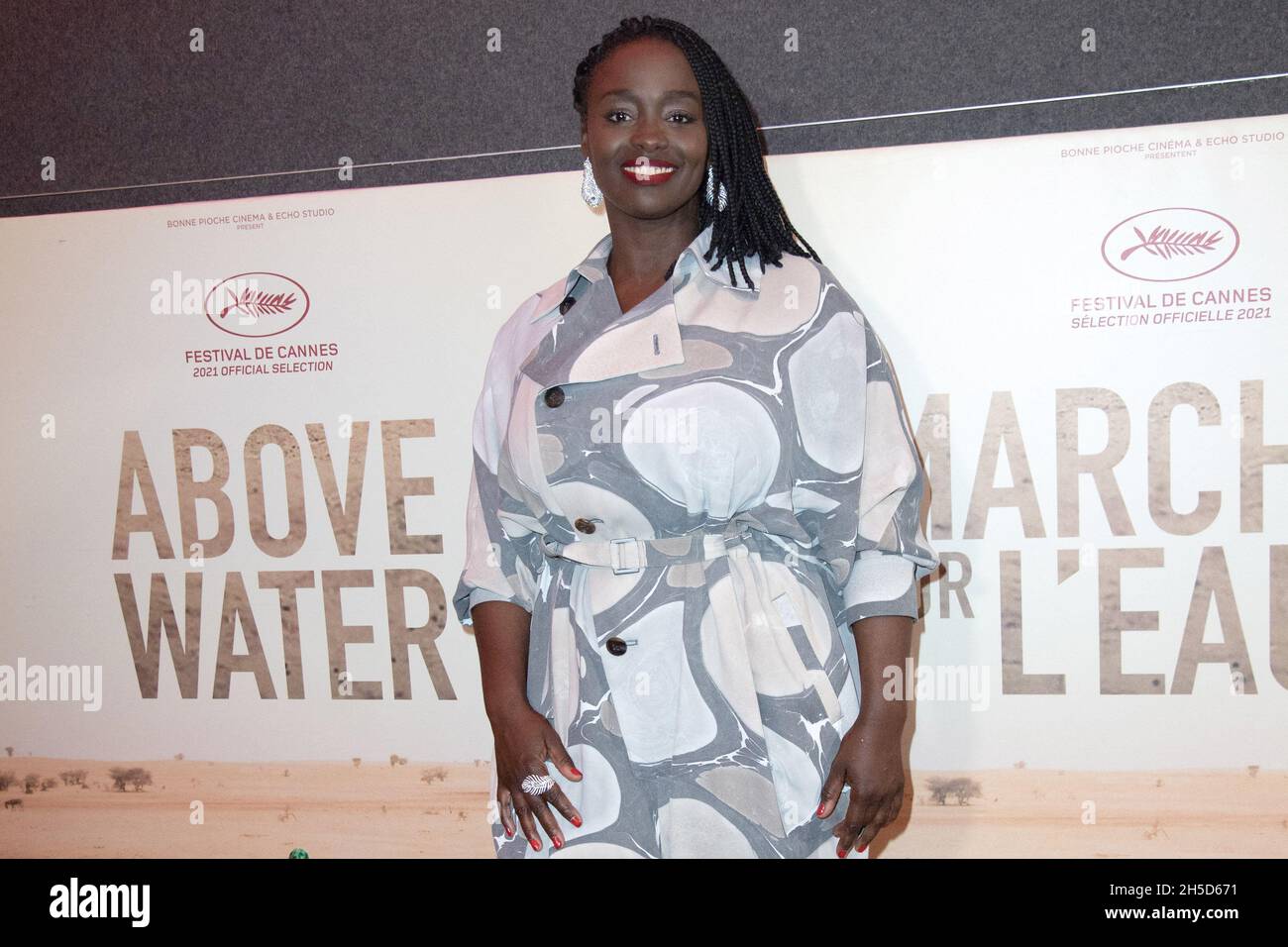 Aissa Maiga attending the Marcher Sur L'Eau Premiere at the MK2 Odeon