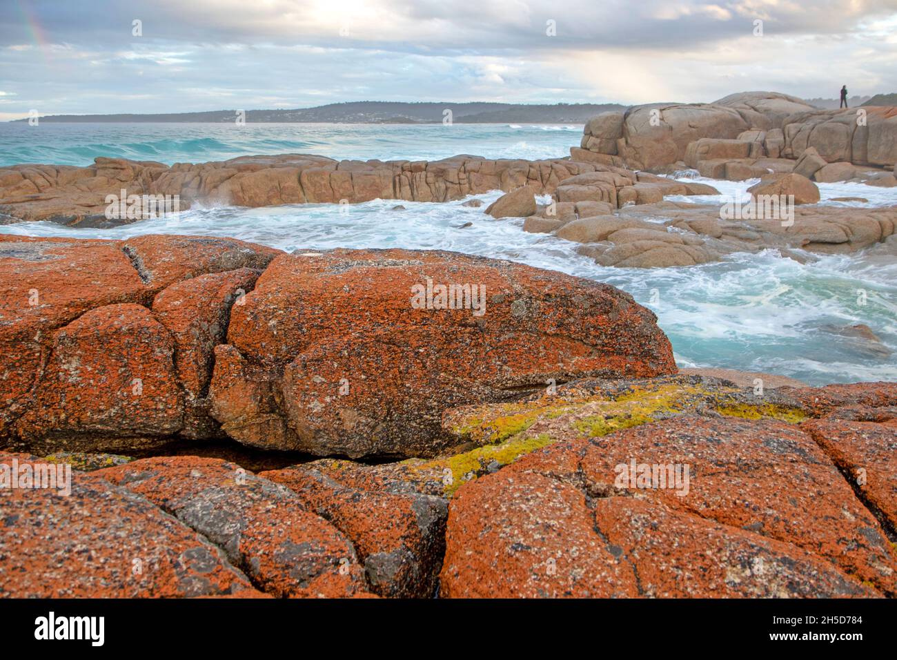 Cosy Corner in the Bay of Fires Stock Photo