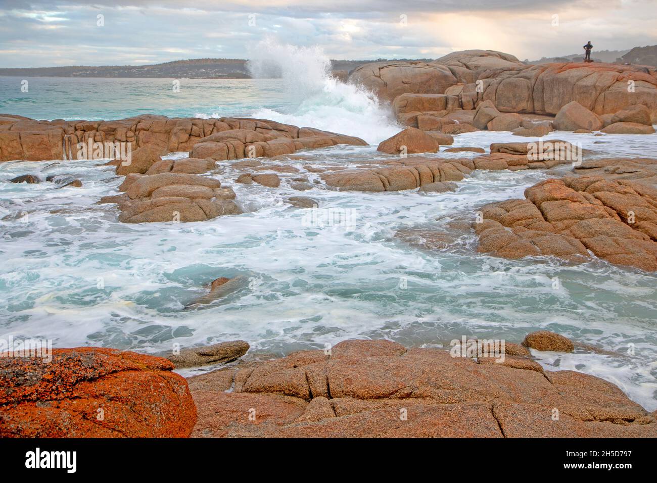 Cosy Corner in the Bay of Fires Stock Photo