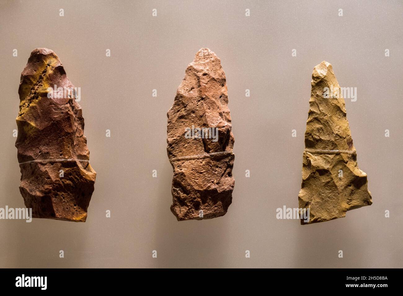 Peruvian stone arrowheads Stock Photo Alamy