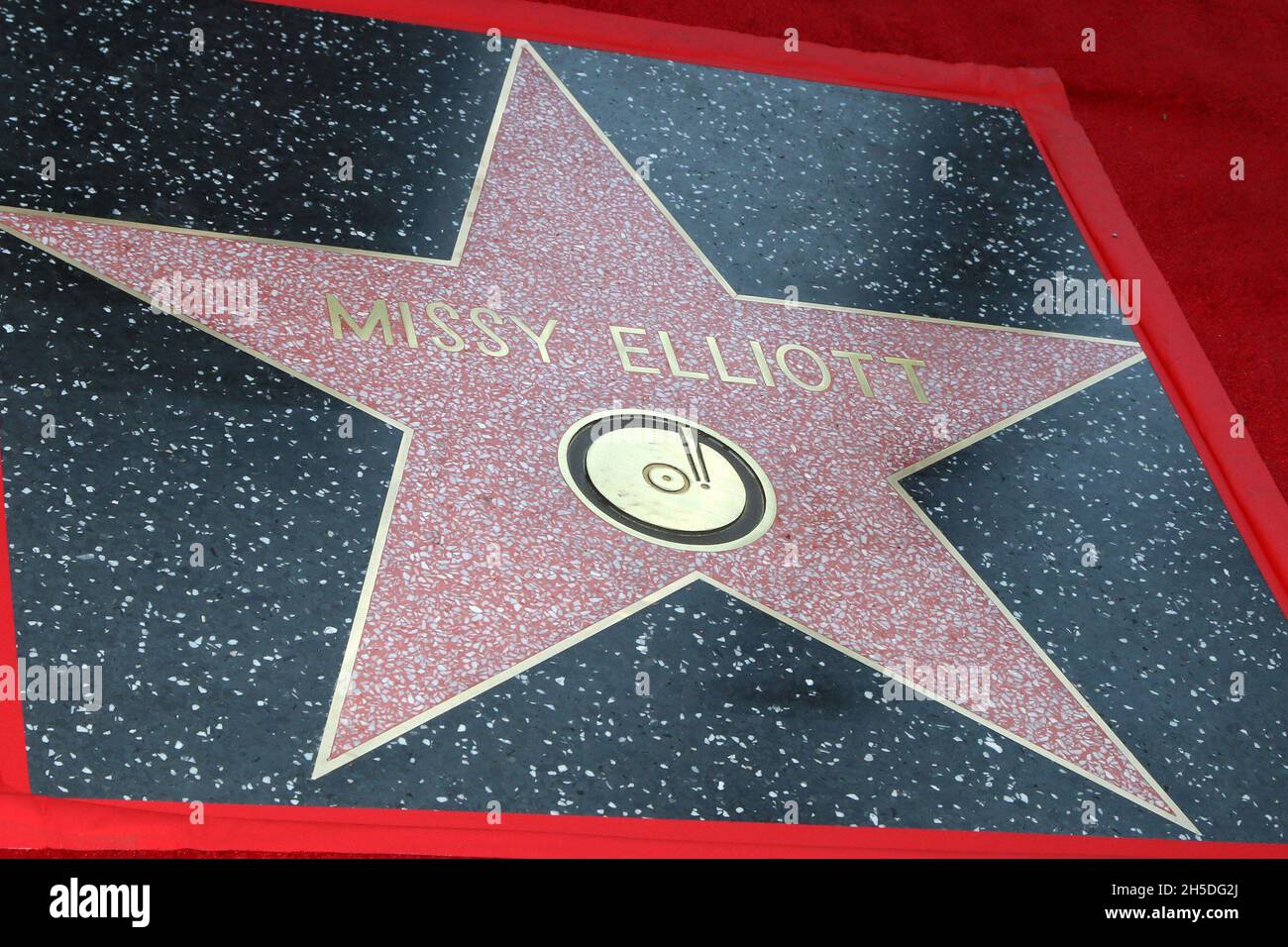 Los Angeles, CA. 8th Nov, 2021. Missy Elliott Star at a public ...