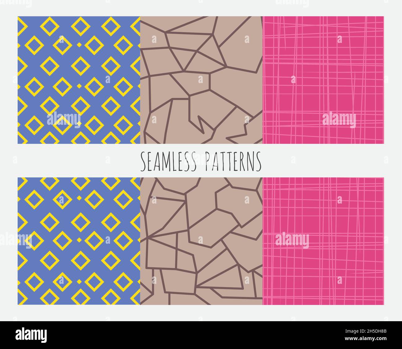 textures backgrounds three colors Stock Vector
