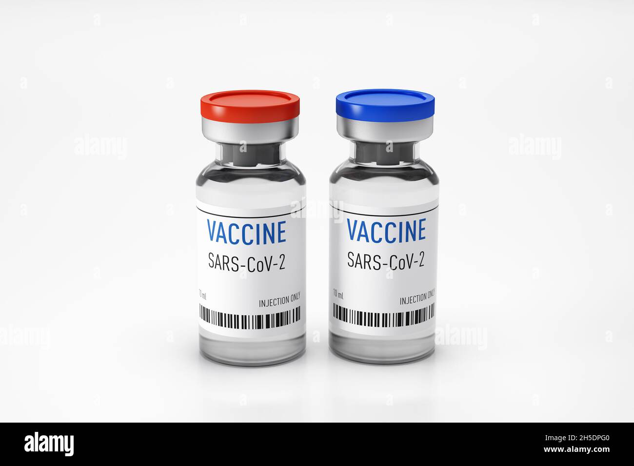 Two covid 19 vaccine vials hi-res stock photography and images - Alamy