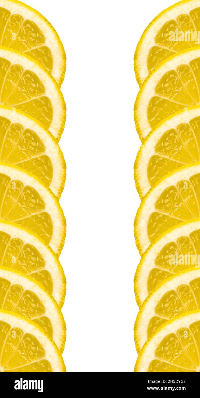 Fresh limes isolated on white background Stock Photo