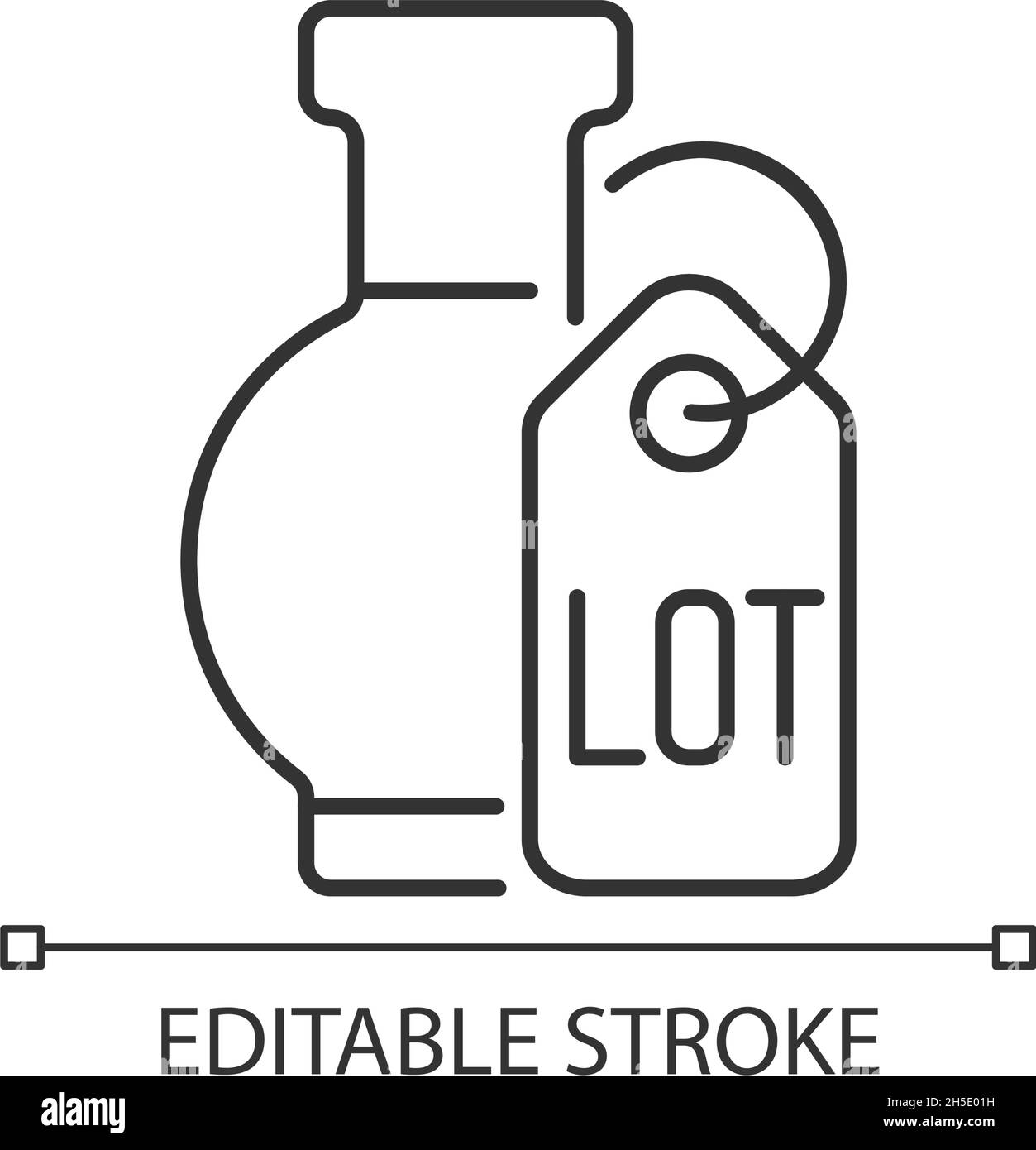 Lot linear icon Stock Vector Image & Art - Alamy