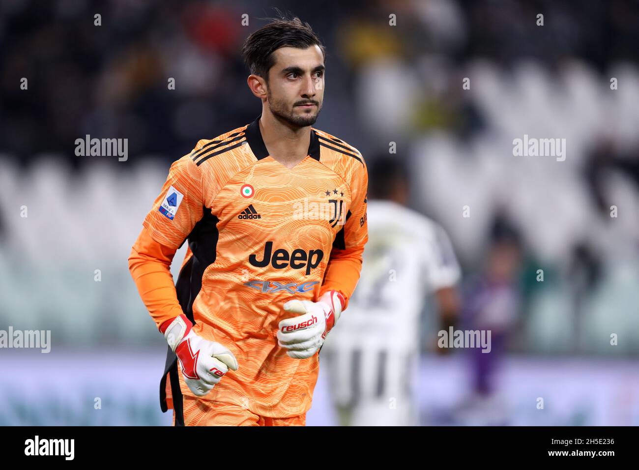 Mattia Perin of Juventus Fc looks on during the Serie A match between  Juventus Fc and Acf Fiorentina Stock Photo - Alamy