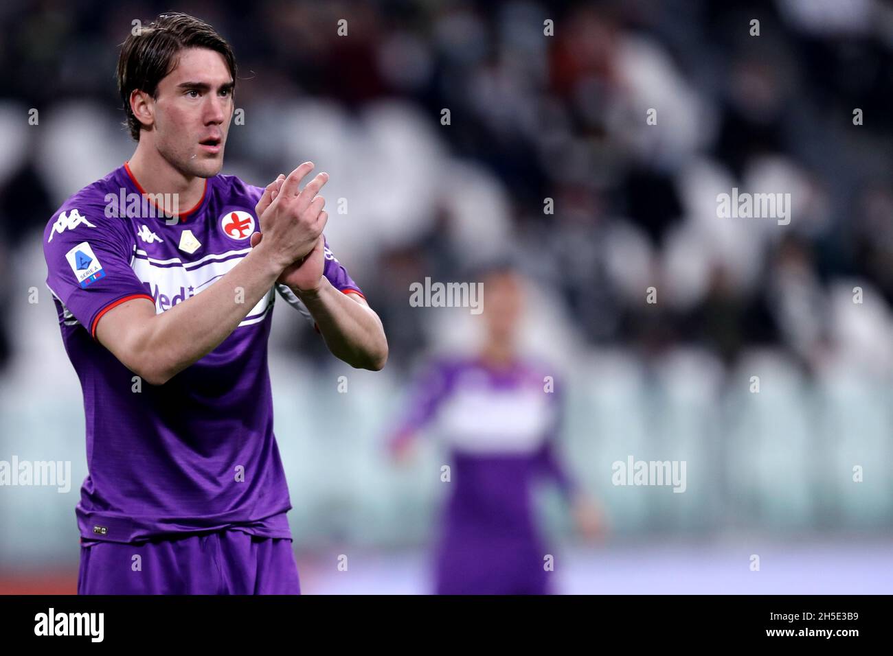 The player of acf fiorentina dusan vlahovic hi-res stock photography and  images - Page 2 - Alamy