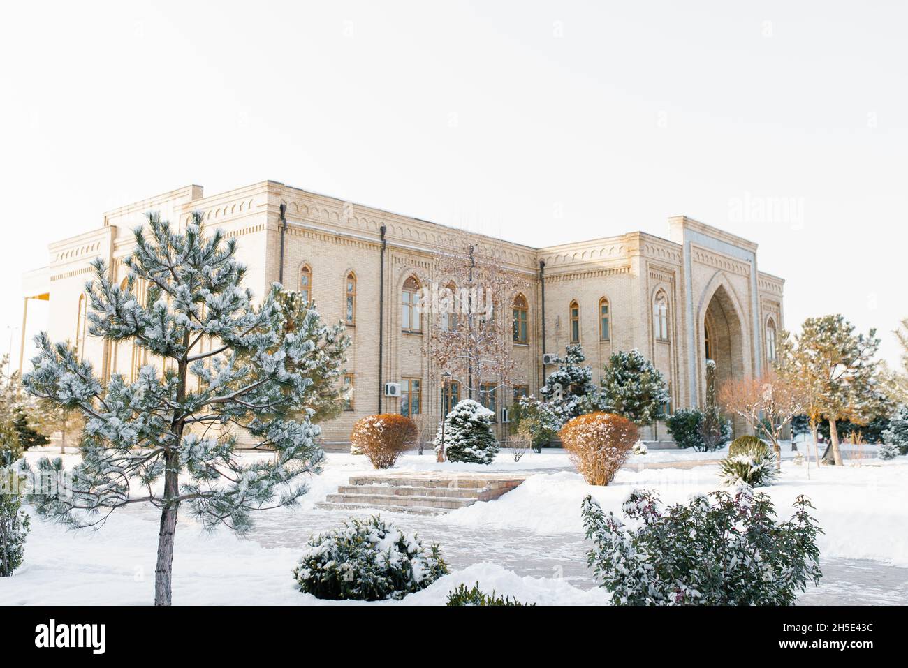 Tashkent, Uzbekistan. December 2020. Zarkainar National Gallery of Art Stock Photo