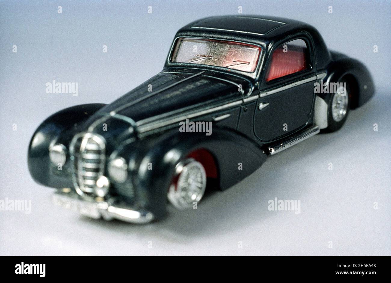 Black Toy Car Stock Photo Alamy