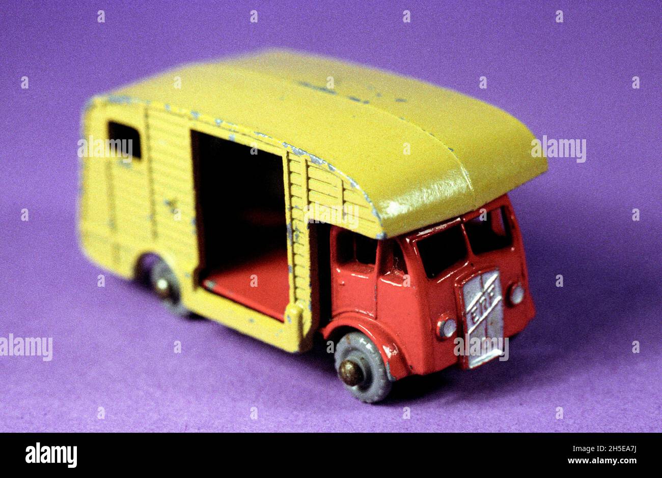 Horse Float Toy Car Stock Photo