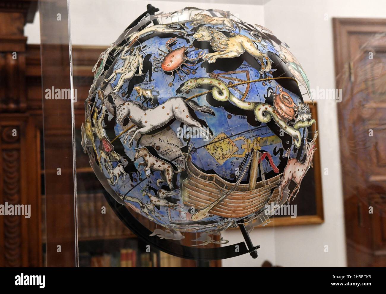 The installation 'The Constellation Globe' by Italian artist Pietro ...