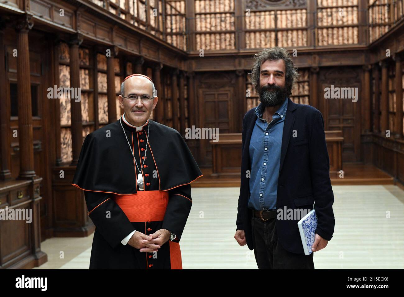 Archivist and Librarian of the Vatican Portuguese cardinal Jose ...