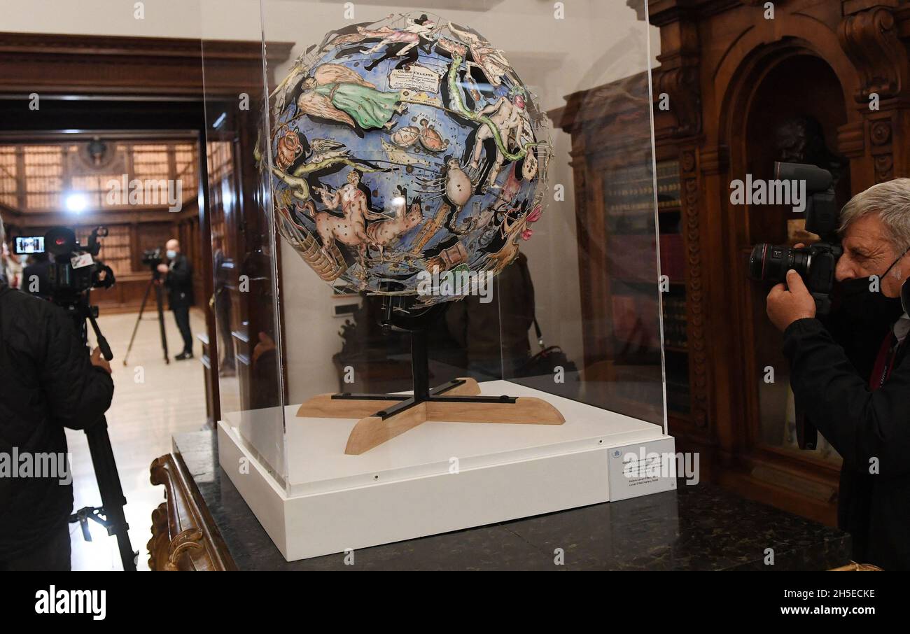 The installation 'The Constellation Globe' by Italian artist Pietro ...